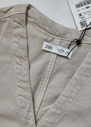 Джинсова жилетка zara 3