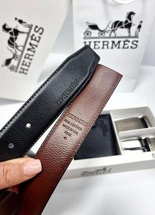Набор ремень и кошелёк и пряжки hermès