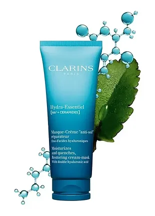 Маска для лица hydra essentiel clarins, 15ml.