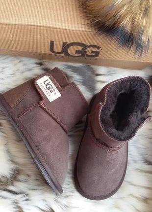 Натуральні,зимові замшеві уггі ugg на овчині