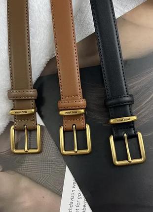 Ремень miu miu