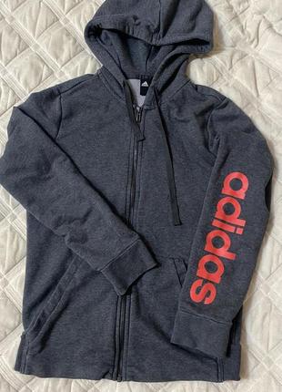 Оригінальна зіпка adidas кофта толстовка худі світшот