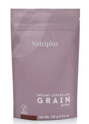 Кава з меленим ячменем та житом nutricoffee nutriplus, 100 г