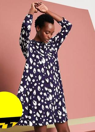 Стильное платье/платье в леопардовый принт debenhams. англия.