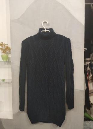 Светр туніка в'язаний зимовий