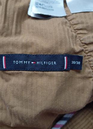Вельветовые брюки tommy hilfiger корд corduroy finest italian fabric