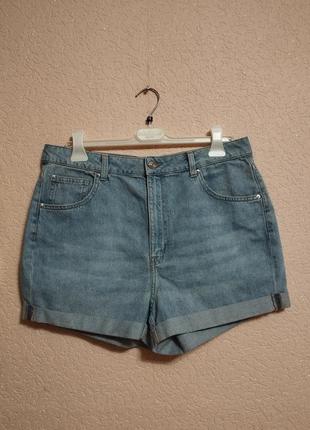 Шорты джинсовые женские,новые мом,размер 16 (44) на 48-50 размер от h&m