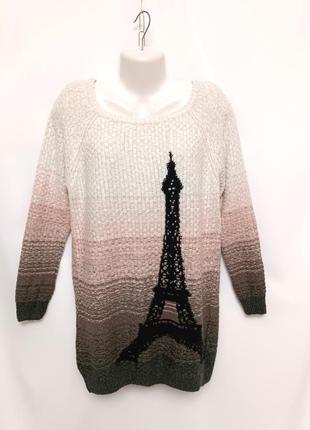 Свитер женский удлиненный river island 10/38/46/m