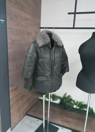 Куртка с мехом. индивидуальный пошив