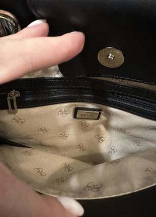 Твидовая сумка guess оригинал3 фото