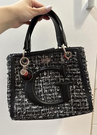Твидовая сумка guess оригинал