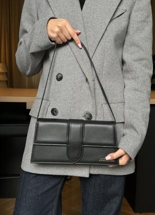 Сумка jacquemus le grand bambino black