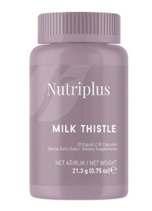 Дієтична добавка "силімарин" nutriplus, 30 капсул