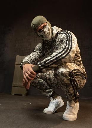 Зимний спортивный костюм army пиксель
