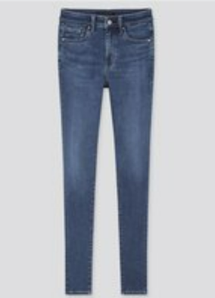 Uniqlo утепленные джинсы heattech
