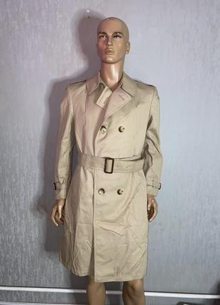 Винтажный плащ тренч burton