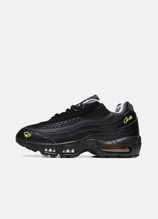 Кросівки nike air max x corteiz black tour yellow