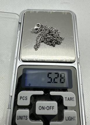 Цепочка серебро 9255 фото