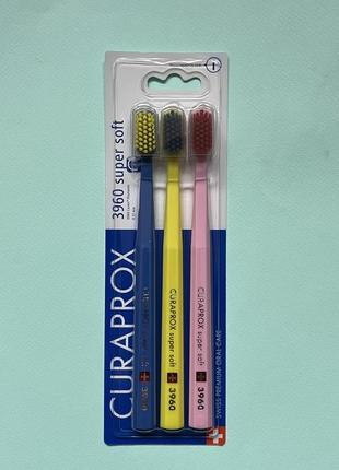 Зубная щетка набор 3960 super soft средняя жесткость