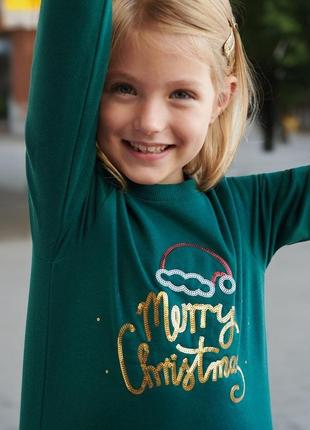 Новорічний светрик світшот sinsay.