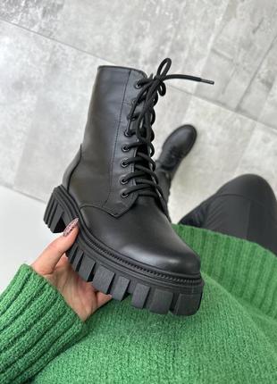 Стильні шкіряні черевики 😍