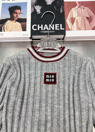 Гольф лонгслив в стиле миу 2