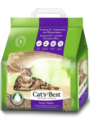 Наповнювач дерев'яний cats best smart pellets 10 літрів