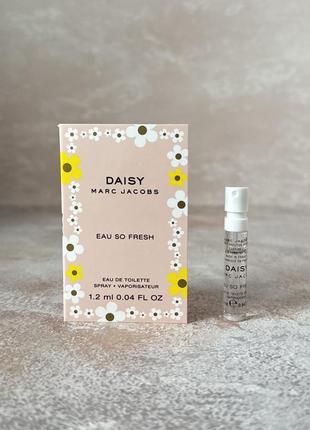 Marc jacobs - daisy ever so fresh eau de toilet - туалетна вода, пробник, 1.2 ml