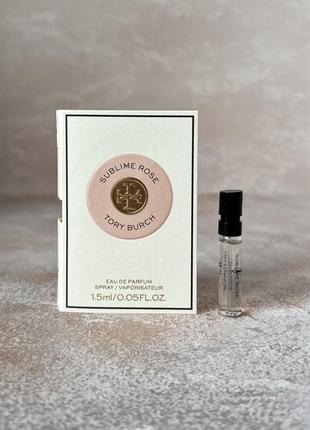 Tory burch - essence of dreams sublime rose eau de parfum - парфумована вода, пробник, 1.5 ml
