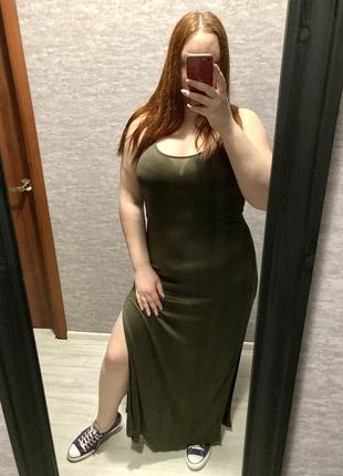 Платье макси h&m