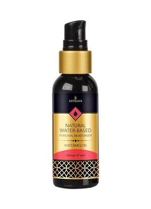 Лубрикант на водной основе sensuva - natural water-based watermelon (57 мл)
