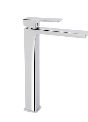 Смеситель для раковины qtap gemini высокий qtgem269crm45677 chrome