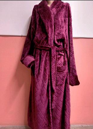 Халат махра жіночий, великий розмір