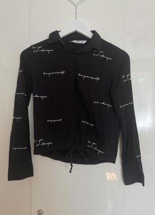 Рубашка женская на завязках