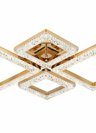 Люстра світлодіодна акрилова sirius 2726/2+2 gd 50w*2