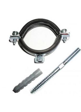 Хомут thermo alliance standart с черной резиной 2 1/2" (d75-80 мм) sd10063b