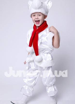 Карнавальний костюм для хлопчика "ведмідь".