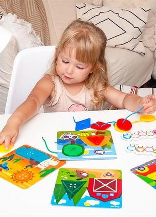 Шнуровка fisher-price макси пуговицы (vt2905-22)