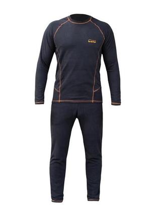 Мужское термобелье на флисе tramp microfleece 2xl black (utrum-020-black-2xl)