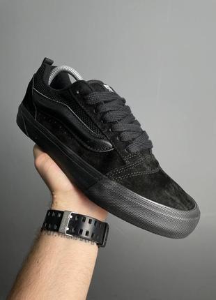 Vans knu skool black чоловічі кросівки