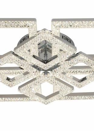 Люстра світлодіодна акрилова sirius 2726/4+4 cr 100w*2