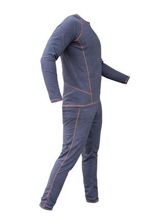 Мужское термобелье на флисе tramp microfleece xl grey (utrum-020-grey-xl)