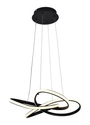 Люстра підвісна світлодіодна sirius lcd3069 bk чорна
