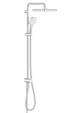 Душова система grohe flex tempesta system 250 cube з перемикачем настінного монтажу (26694001)