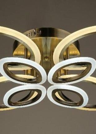 Люстра світлодіодна акрилова sirius b y1555/4+4 152w