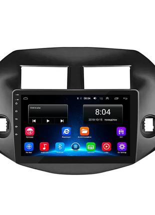 Штатная магнитола lesko для toyota rav4 iii (xa30) 2005-2010 экран 10" 2/32gb wi-fi gps base