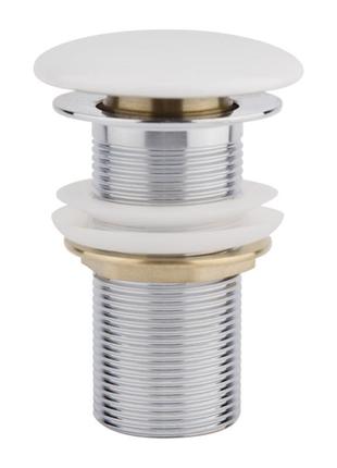 Донний клапан для раковини qtap f008 70х70х120 white