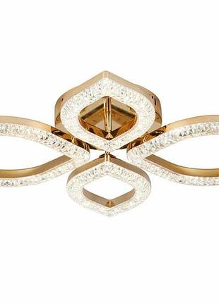 Люстра світлодіодна акрилова sirius 2721/2+2 gd 48w*2