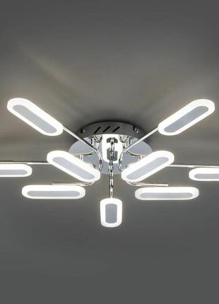 Люстра світлодіодна sirius 8924-10 96w на 10 плафонів