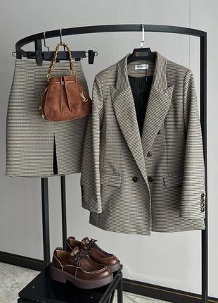 Костюм пиджак и юбка можно отдельно